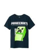 Nkmmobin Minecraft Ss Top Noos Bfu Blue Name It