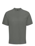 Onsotis Reg Mock Neck Tee Vd Grey ONLY & SONS