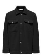 Onsemilio Teddy Overshirt Sweat Vd Black ONLY & SONS