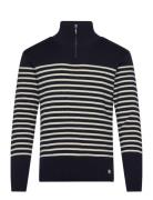 Sweater Zip-Up Collar Héritage Navy Armor Lux