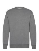 Slhreg-Dan Sweat Crew Neck Grey Selected Homme