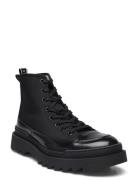 Kamiki High U Textile Black Sneaky Steve