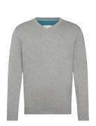 Basic V-Neck Knit Grey Tom Tailor