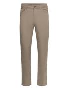 Twill Superflex 5 Pocket Pants Beige Lindbergh