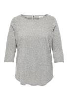 Carmartha 3/4 Top Grey ONLY Carmakoma