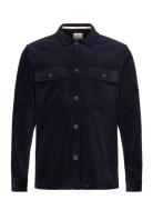 Akoscar Cord Overshirt Navy Anerkjendt