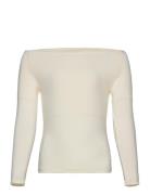 Viscose Long Sleeve Off Shoulder To White Rosemunde Kids