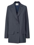 Aviator Side Split Jacket - Harley Navy Rabens Sal R