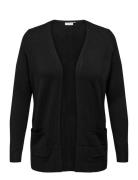 Caresly L/S Open Cardigan Knt Black ONLY Carmakoma