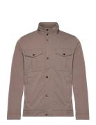 Bailey Poly Jacket Brown J. Lindeberg