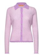 Sgbobbi, 2033 Light Weight Knit Purple STINE GOYA