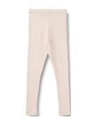 Rib Leggings Maddy Pink Wheat