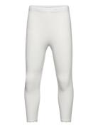 Capri Leggings With Lace White Lindex