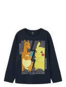 Nkmamas Pokemon Ls Nreg Top Box Noos Sky Navy Name It