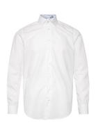 Poplin W. Paisley Contrast White Bosweel Shirts Est. 1937