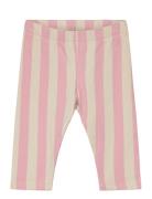 Leggings Verticalstripe Brushe Pink Lindex