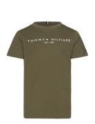 U Essential Tee S/S Green Tommy Hilfiger