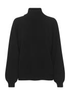 Manzigz Wool Rollneck Black Gestuz