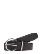 Must Rnd Buckle Belt 3.0_Croco Black Calvin Klein