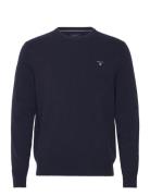 Extrafine Lambswool C-Neck O/S Navy GANT