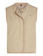 Jersey Lined Vest Beige Tommy Hilfiger