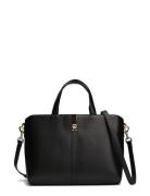 Th Heritage Mini Satchel Black Tommy Hilfiger