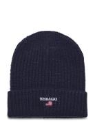 Draft Ribbed Beanie Navy Sebago