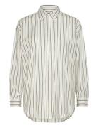 Striped Cotton Broadcloth Shirt Patterned Lauren Ralph Lauren