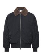 Over D Flight Bomber Jacket Black GANT