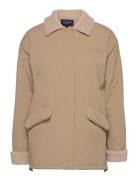 Kendra Sherpa Jacket Beige Lexington Clothing