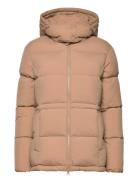 D2. Mid Length Down Jacket Beige GANT