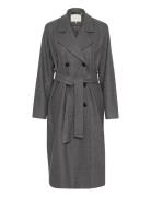 Kafanny Long Coat Grey Kaffe