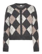 Filippa Argyle Cardigan Grey Twist & Tango