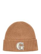 G Badge Beanie Beanie Brown GANT