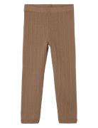 Nmfnaima Wool Leggings Lil Brown Lil'Atelier