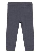 Nbmwang Wool Needle Longjohn Solid Noos Navy Name It
