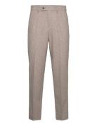 Flannel Wool Blend Formal Pant Beige Lindbergh