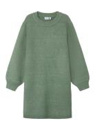 Nkfomarian Ls Knit Dress Green Name It