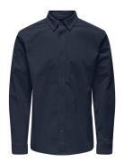 Onsmichael 18W Reg Cord Stretch Ls Noos Navy ONLY & SONS