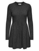 Onlfia Ls Cable Dress Knt Noos Grey ONLY