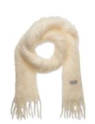 Aurora Kid Mohair Scarf Cream Balmuir