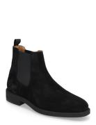 Slhjoseph Suede Chelsea Boot Black Selected Homme