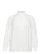 Kcdorina Blouse White Kaffe Curve