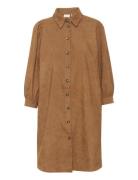 Kaeve Corduroy Dress Brown Kaffe