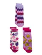 Lwalya 603 - 3-Pack Socks Pink LEGO Kidswear