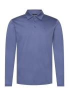 Asher Long Sleeve Polo Blue J. Lindeberg