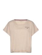 Ss Tee Beige Tommy Hilfiger