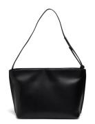 Embossed Logo Medium Tote Black Calvin Klein