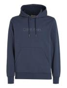 Raised Line Logo Hoodie Navy Calvin Klein