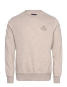 Hilfiger Stack Sweatshirt Beige Tommy Hilfiger